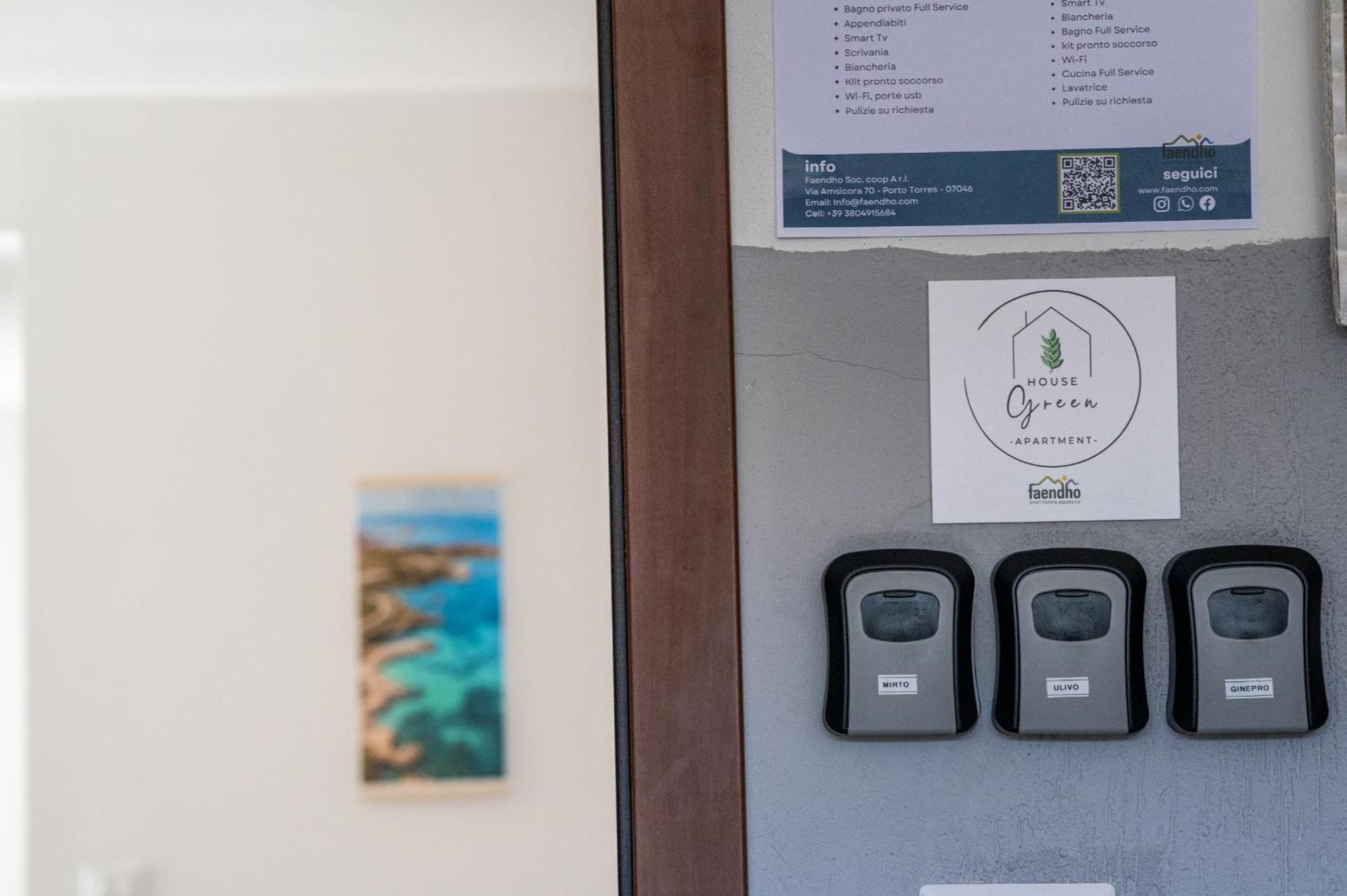 Guest House - Affittacamere Green Apartment - By Faendho Porto Torres Eksteriør bilde
